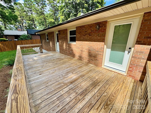 635 Windsor Pl NE, Concord, NC 28025 - view of wooden deck