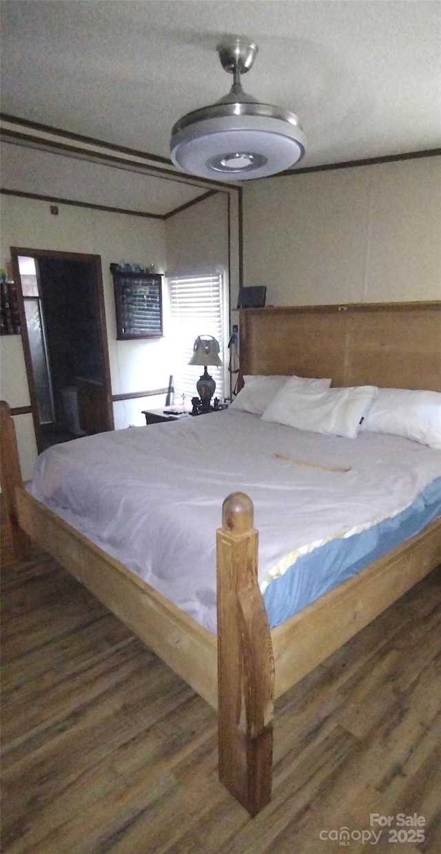 101 Branch Breeze Ln, Zirconia, NC 28790 - bedroom featuring wood finished floors