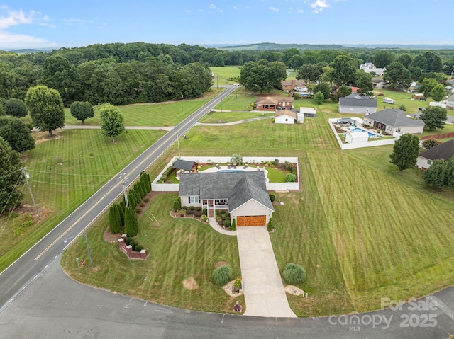 1974 Redwood Dr, Oakboro, NC 28129 - drone / aerial view