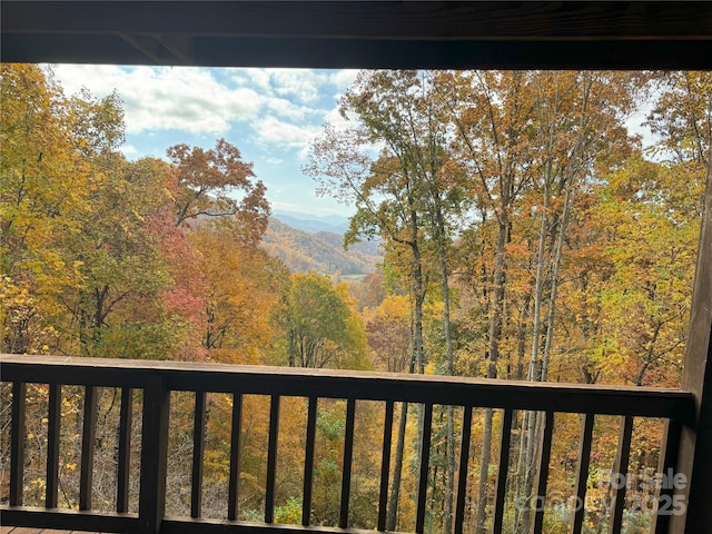 2311 Old Mountain Rd, Mars Hill, NC 28754 - mountain view featuring a forest