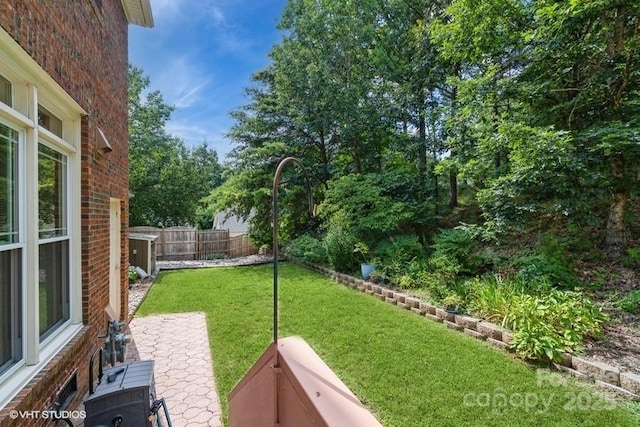 608 Laurel Fork Dr, Matthews, NC 28105 - view of yard featuring a patio