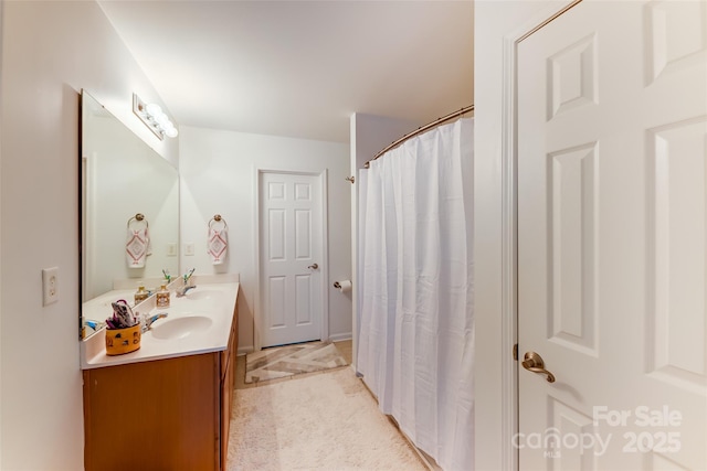 2015 Savannah Hills Dr, Matthews, NC 28105 - full bath featuring double vanity