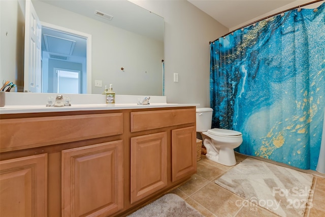 2015 Savannah Hills Dr, Matthews, NC 28105 - full bath with tile patterned flooring and double vanity