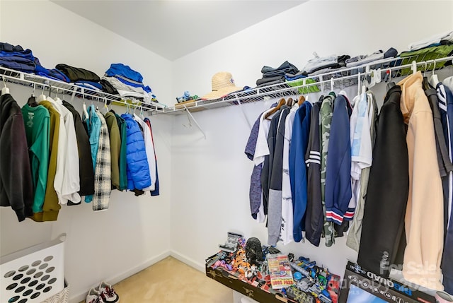 2015 Savannah Hills Dr, Matthews, NC 28105 - walk in closet with carpet
