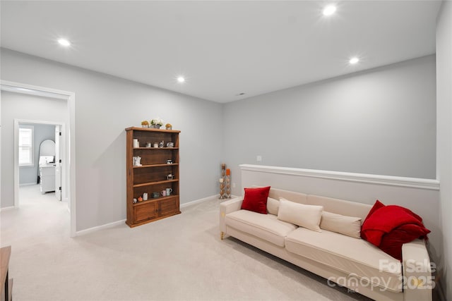 5941 Mantle Way, Kannapolis, NC 28081 - living area featuring recessed lighting and light colored carpet