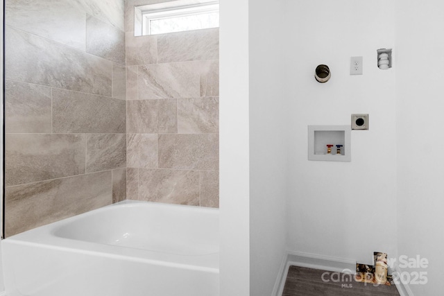 801 Evening Shade Ln, Gastonia, NC 28052 - full bathroom featuring a bath and baseboards