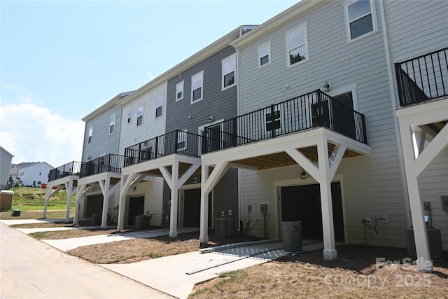 185 Cherry Springs Ln Unit 24-C, Asheville, NC 28804 - back of house with a balcony
