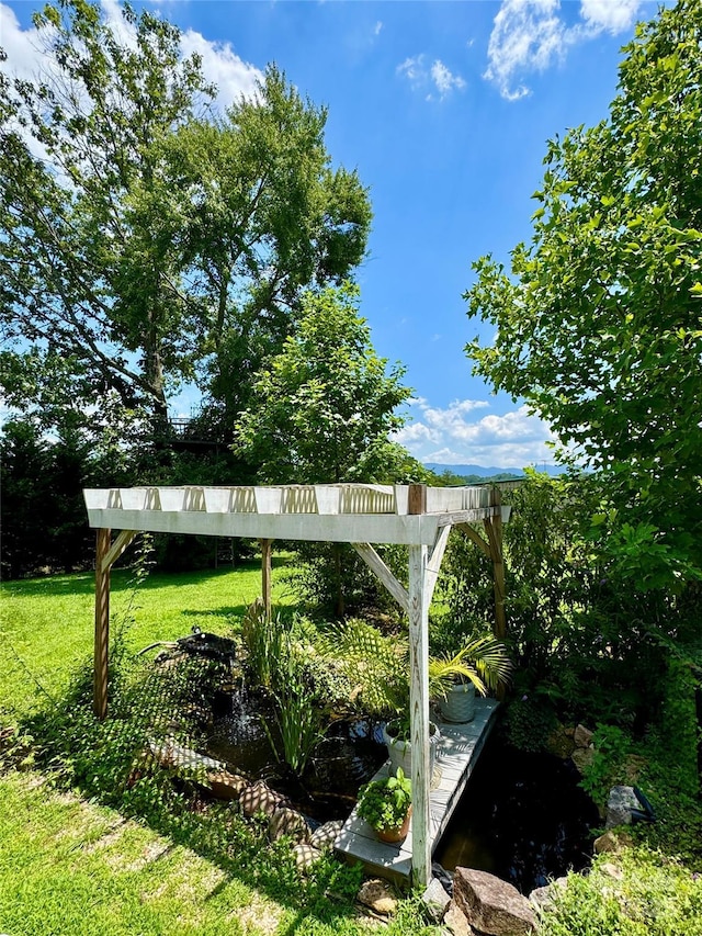 227 Reep Dr, Morganton, NC 28655 - view of green lawn