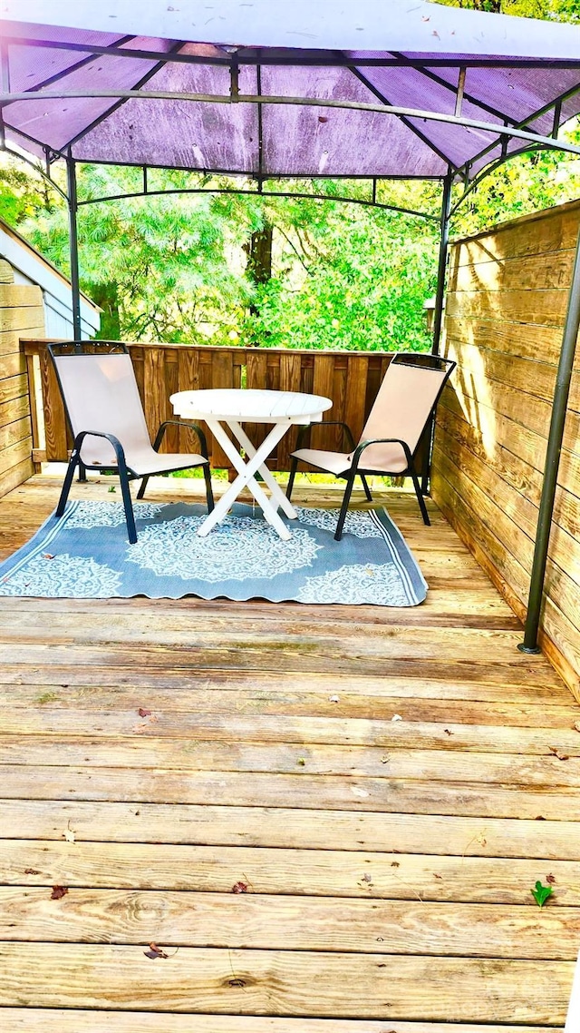 227 Reep Dr, Morganton, NC 28655 - view of deck
