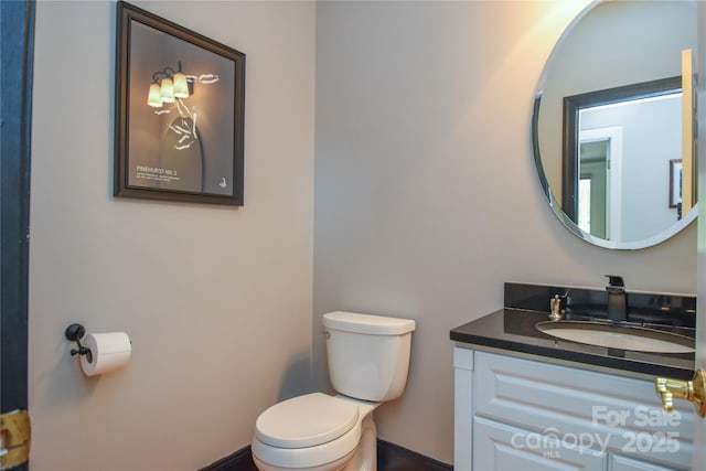 9221 Belle Pines Ct, Sherrills Ford, NC 28673 - bathroom featuring toilet and vanity