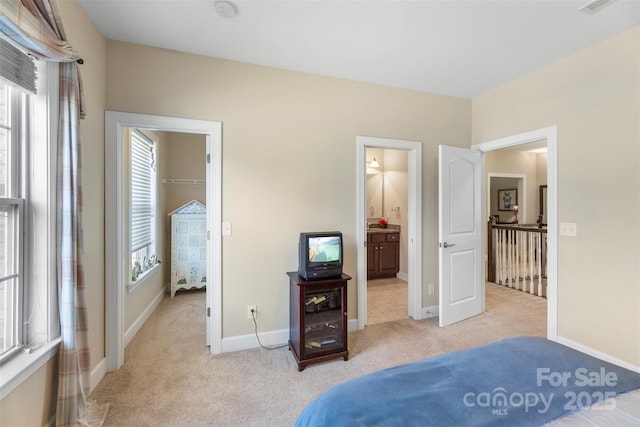1204 Vaugelas Ct, Monroe, NC 28110 - bedroom featuring light colored carpet and a spacious closet