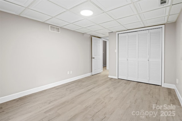 15 Beaverdam Ct, Asheville, NC 28804 - unfurnished bedroom featuring light wood-style floors and a closet