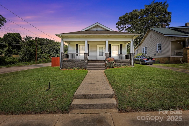 200 N Martin Luther King Jr Ave, Salisbury, NC 28144 - view of front of property with covered porch and a front lawn