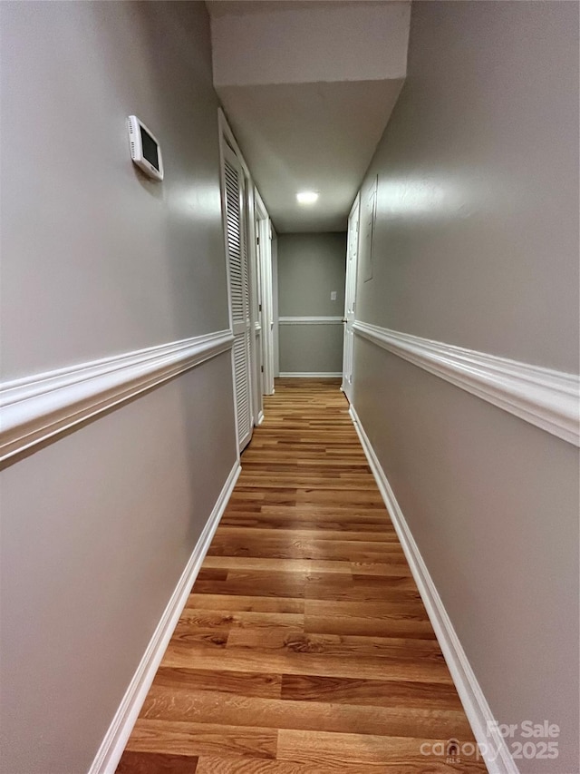 140 Lake Concord Rd NE Unit B7, Concord, NC 28025 - hall featuring light wood-type flooring and baseboards