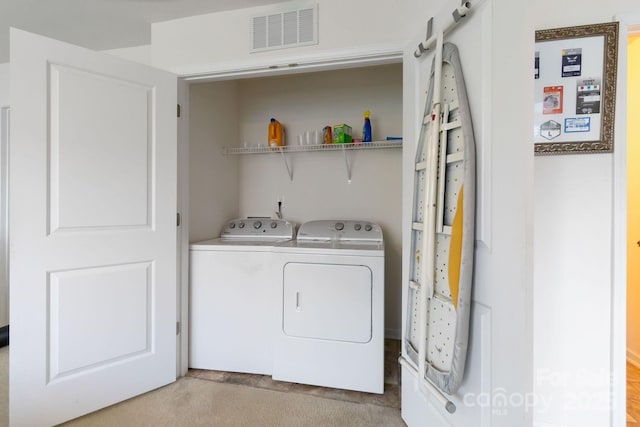 2932 Berry Creek Rd, Charlotte, NC 28214 - laundry area with independent washer and dryer