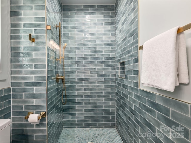 184 Sandys Home Pl, Mars Hill, NC 28754 - full bath with a tile shower