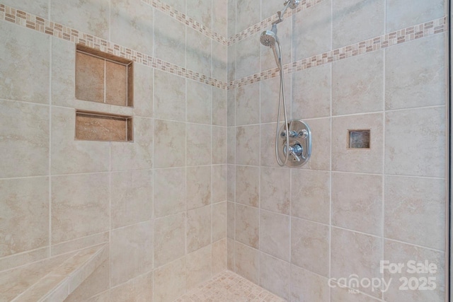 2301 Willow Creek Dr, Newton, NC 28658 - full bath with tiled shower