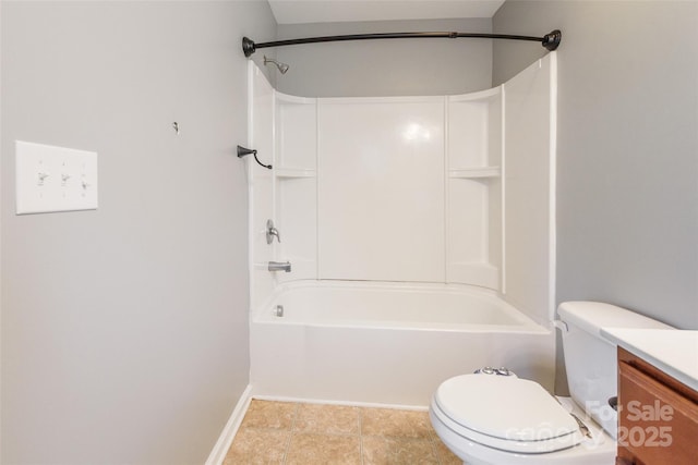 8225 Midas Ln, Locust, NC 28097 - full bathroom featuring shower / bathtub combination and vanity
