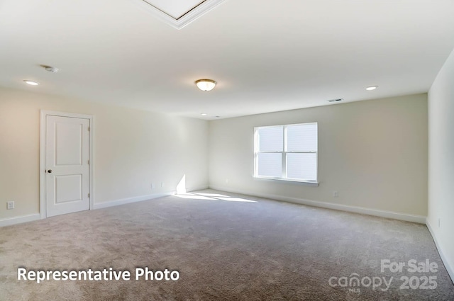 3238 Bozeman Ct Unit 07, Denver, NC 28164 - carpeted empty room with a smoke detector and recessed lighting