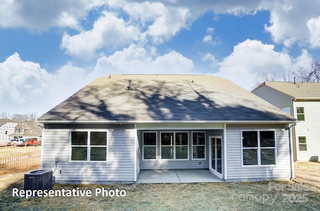 3238 Bozeman Ct Unit 07, Denver, NC 28164 - back of property with a patio area and a shingled roof