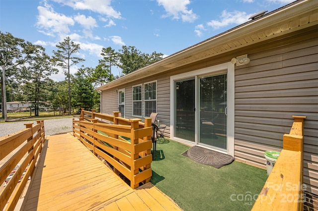 5602 Flint Ridge Church Rd, Marshville, NC 28103 - view of deck