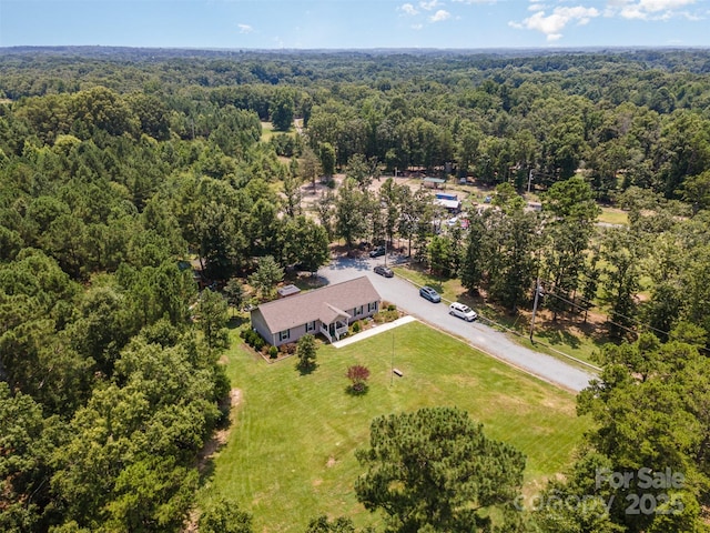5602 Flint Ridge Church Rd, Marshville, NC 28103 - bird's eye view of a forest