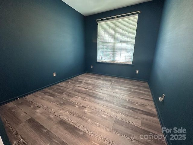 764 River Park Rd, Belmont, NC 28012 - unfurnished room with wood finished floors and baseboards