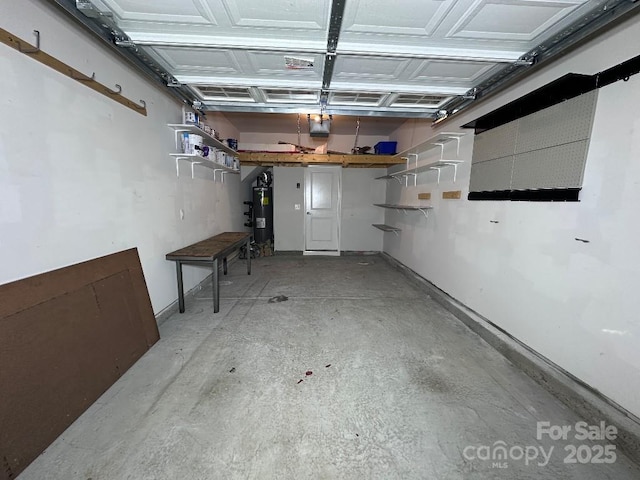 764 River Park Rd, Belmont, NC 28012 - garage with electric water heater and baseboards