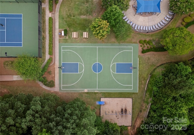 3015 Stanbury Dr, Matthews, NC 28104 - view of sport court with community basketball court