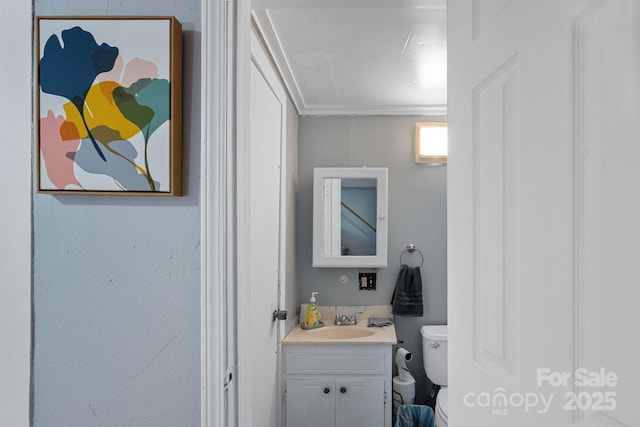 74 Meadow Ave, Concord, NC 28025 - bathroom with vanity and toilet