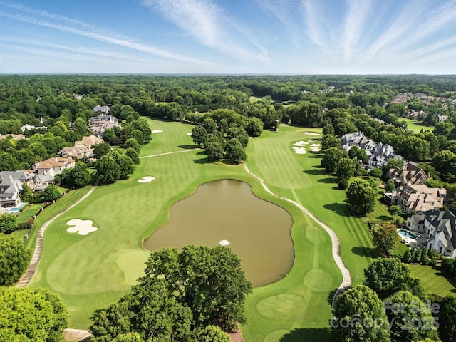 202 Montrose Dr, Waxhaw, NC 28173 - aerial perspective of suburban area featuring a golf club