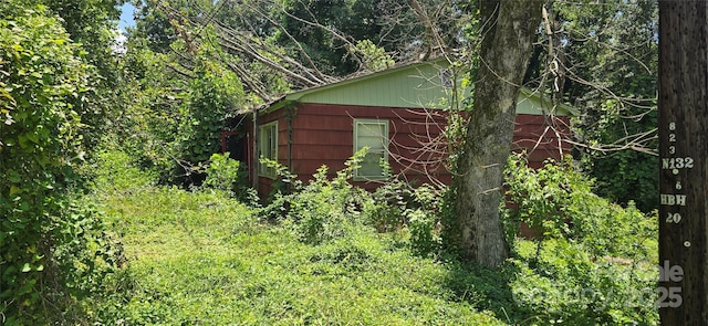 819 Montclair Cir NW, Lenoir, NC 28645 - view of outdoor structure with a forest view