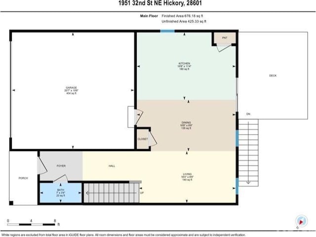 1951 32nd St NE Unit 1, Hickory, NC 28601 - view of floor plan / room layout