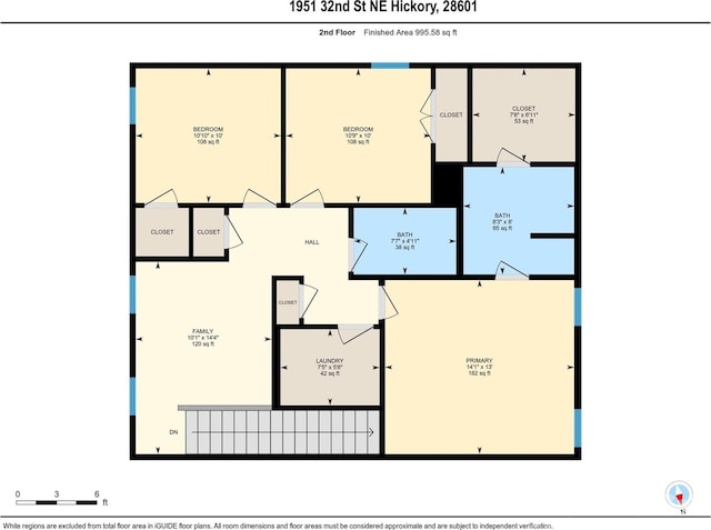 1951 32nd St NE Unit 1, Hickory, NC 28601 - view of home floor plan