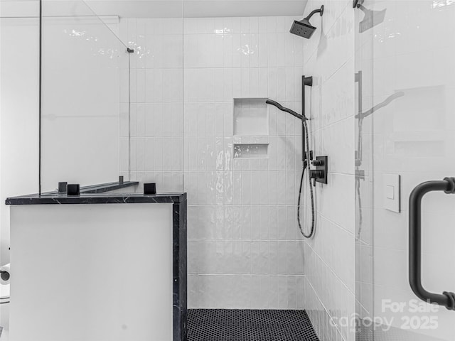 80 Raven Rock Vis, Lake Toxaway, NC 28747 - full bathroom with a tile shower