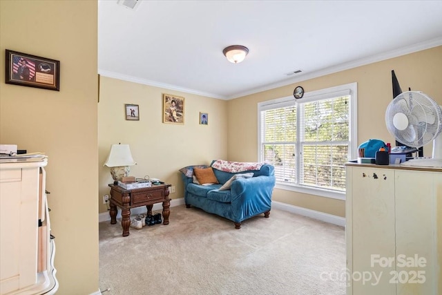 1511 Elkhart Cir, Gastonia, NC 28054 - bedroom featuring ornamental molding and light colored carpet