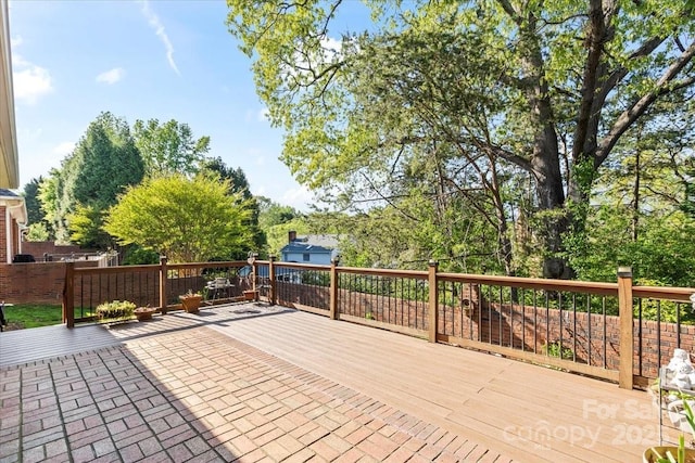 1511 Elkhart Cir, Gastonia, NC 28054 - view of deck