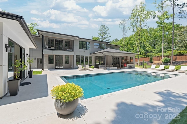 8403 Sarsfield Ct, Waxhaw, NC 28173 - view of swimming pool featuring a patio