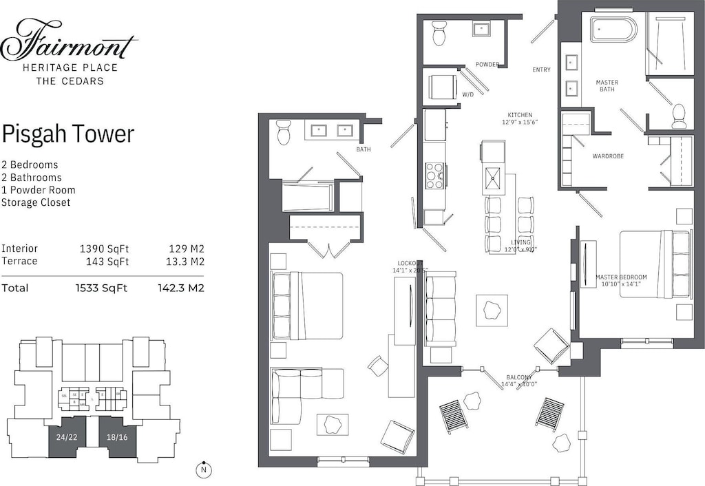 227 7th Ave W Unit 322, Hendersonville, NC 28791 - view of room layout