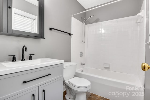 1012 Thorncrest Dr, Fletcher, NC 28732 - bathroom with vanity and bathing tub / shower combination