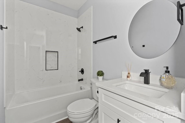100 Boyette Dr Unit A, Albemarle, NC 28001 - bathroom featuring vanity and bathtub / shower combination