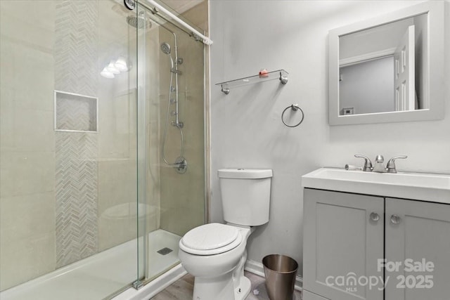 6500 Peacehaven Dr, Charlotte, NC 28214 - full bath featuring vanity and a stall shower