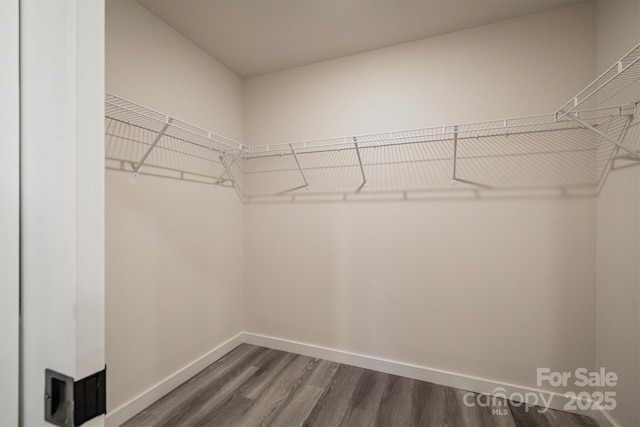 815 32nd St NE Unit 3, Conover, NC 28613 - walk in closet with dark wood-style flooring