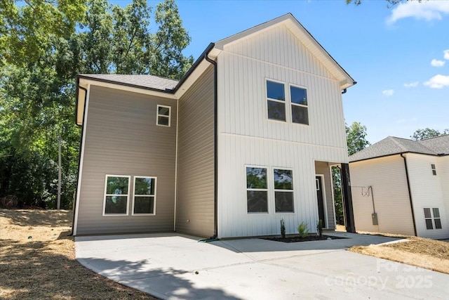 100 Boyette Dr Unit B, Albemarle, NC 28001 - rear view of house with a patio
