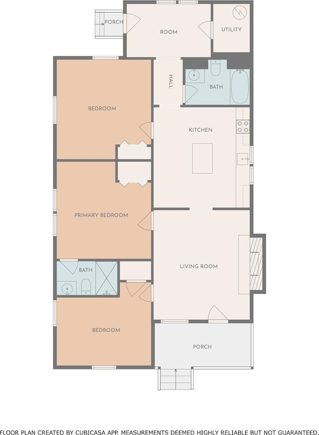 501 N Apple St Unit 103, Gastonia, NC 28054 - view of home floor plan