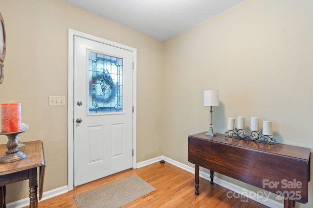 123 Clearwater Dr, Morganton, NC 28655 - foyer entrance featuring light wood-style floors and baseboards
