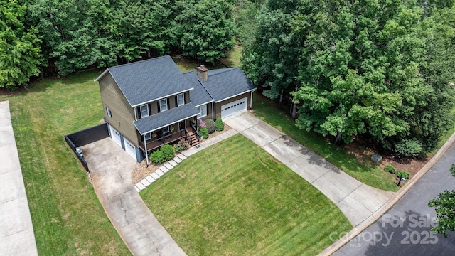 123 Clearwater Dr, Morganton, NC 28655 - view from above of property