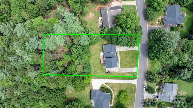 123 Clearwater Dr, Morganton, NC 28655 - view of property location featuring property boundaries highlighted