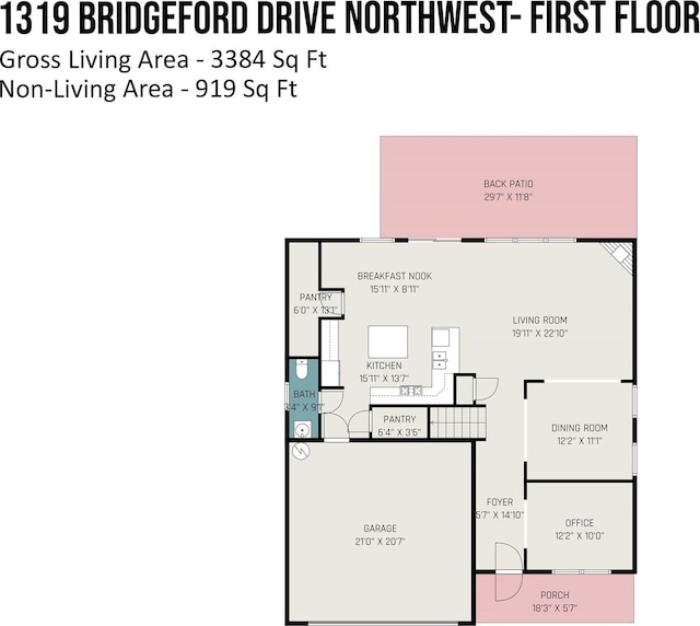 1319 Bridgeford Dr NW, Huntersville, NC 28078 - photo 36