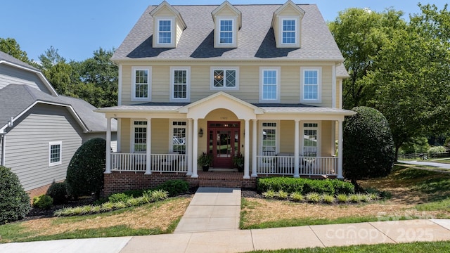 1902 4th Street Ct NW, Hickory, NC 28601 - view of front of property with covered porch and roof with shingles